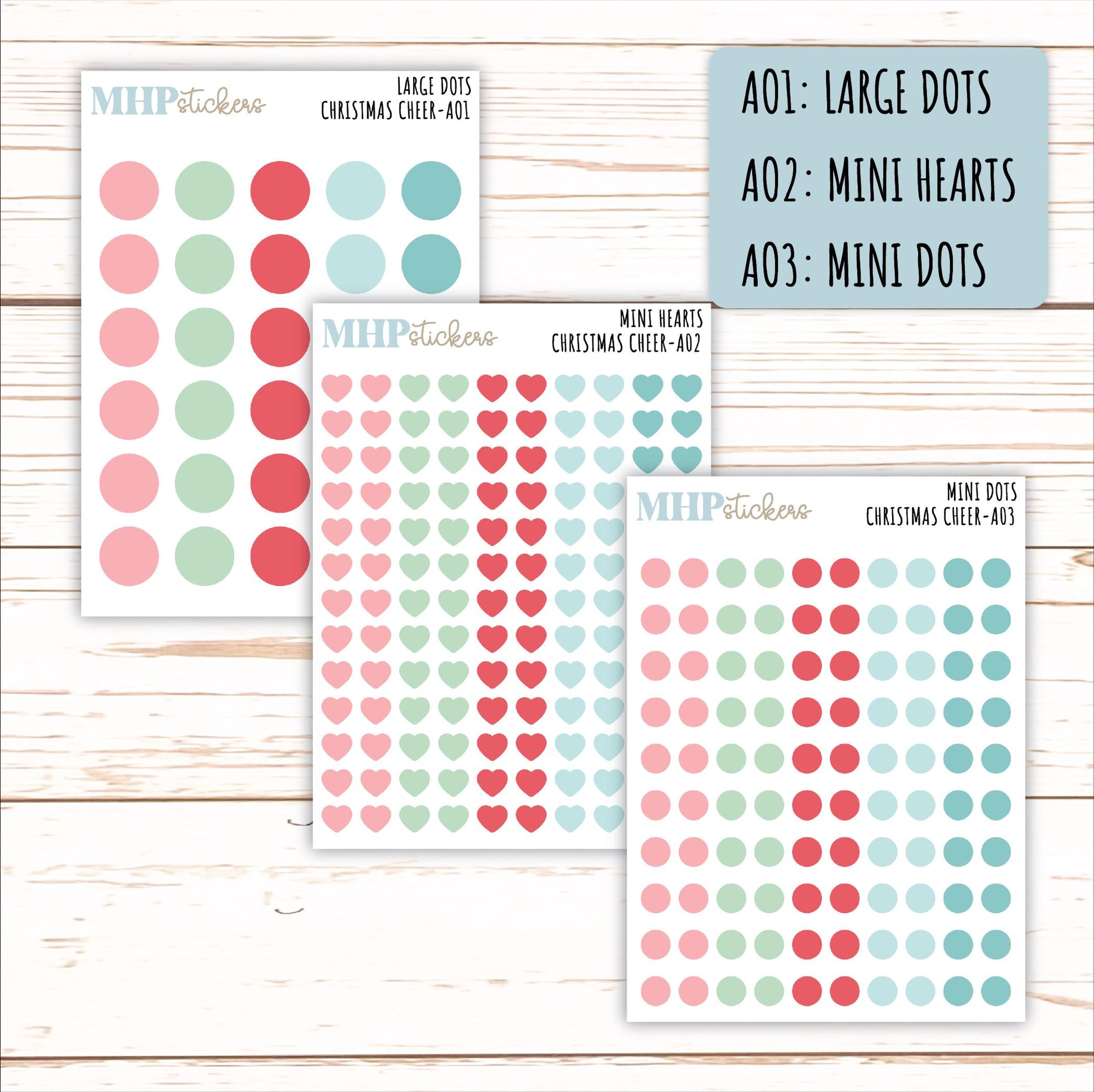 ADD-Ons for Monthly Kits "Christmas Cheer" || AO