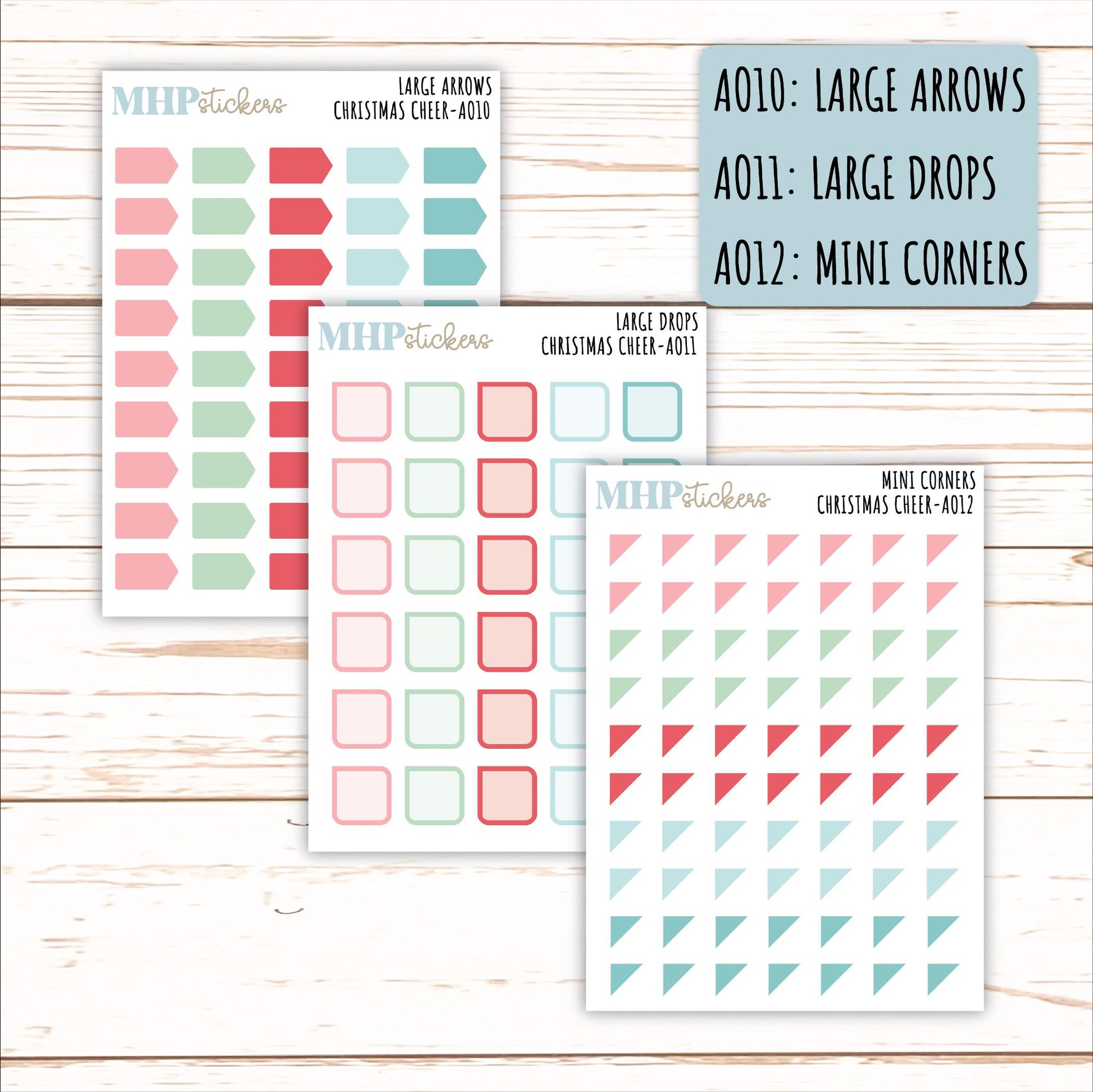 ADD-Ons for Monthly Kits "Christmas Cheer" || AO