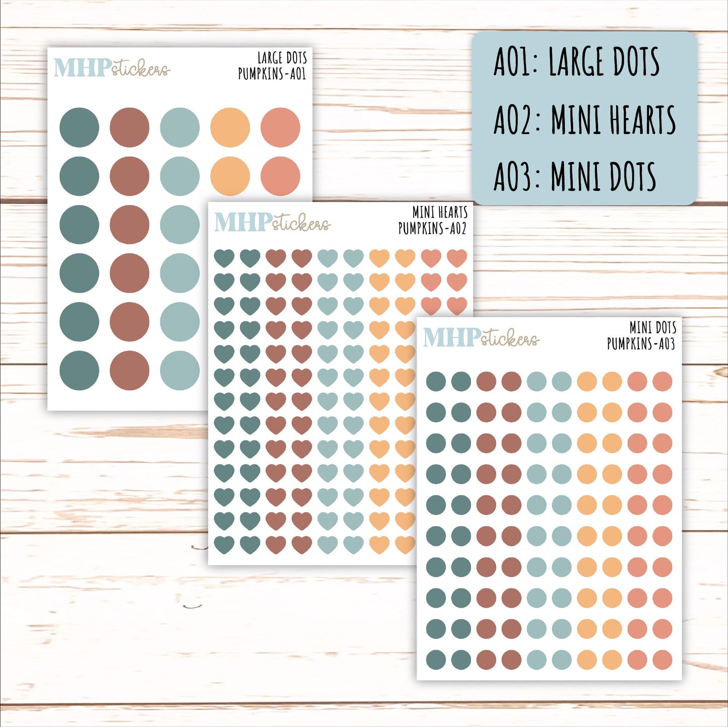 ADD-Ons for Monthly Kits "Pumpkins" || AO