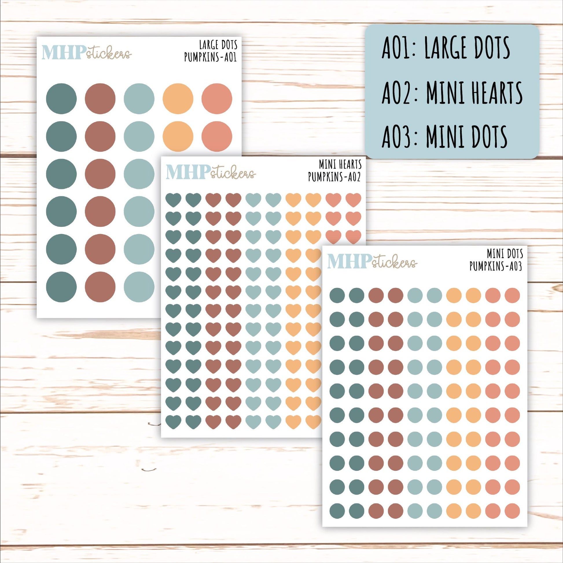 ADD-Ons for Monthly Kits "Pumpkins" || AO