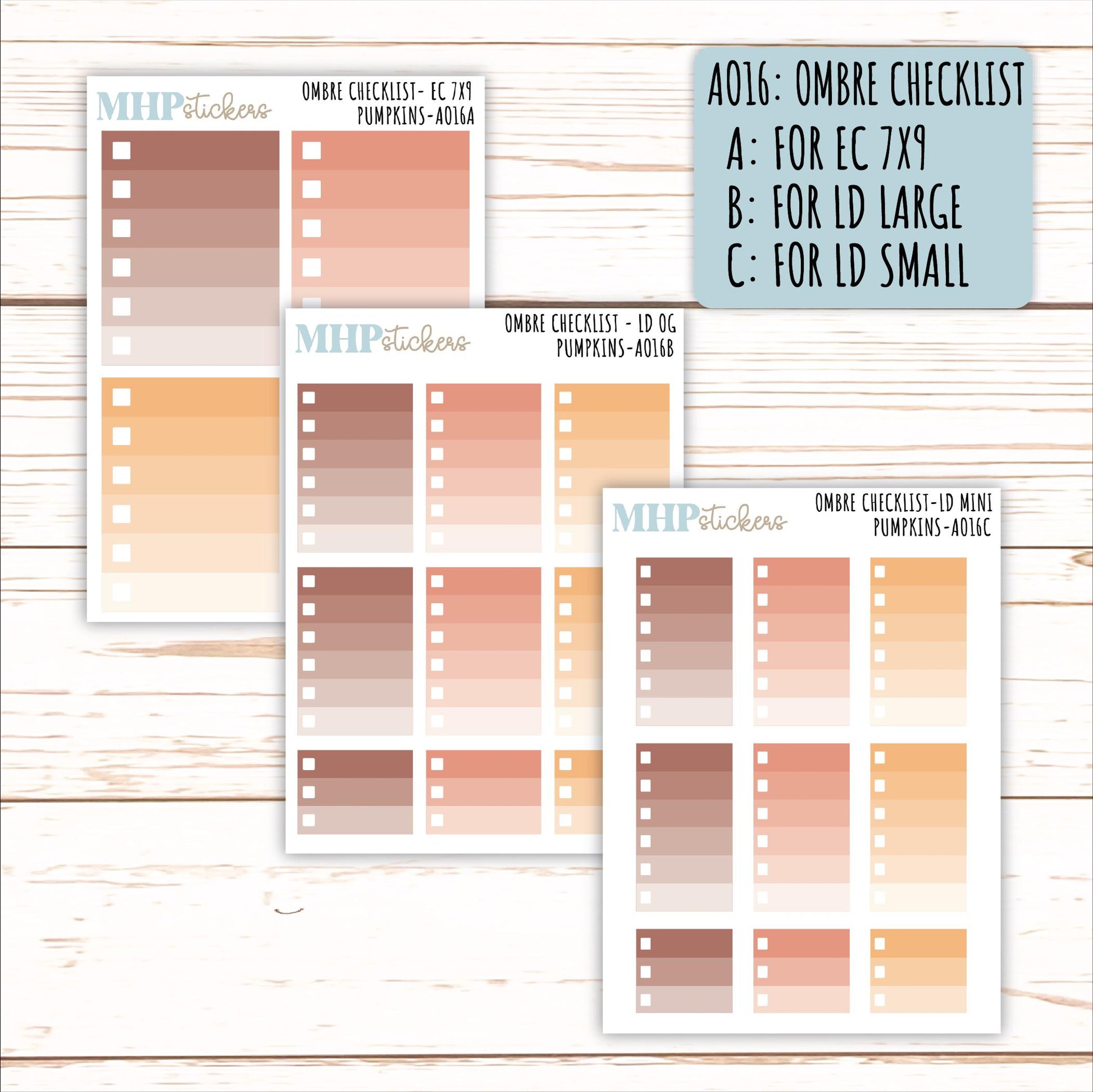 ADD-Ons for Monthly Kits "Pumpkins" || AO