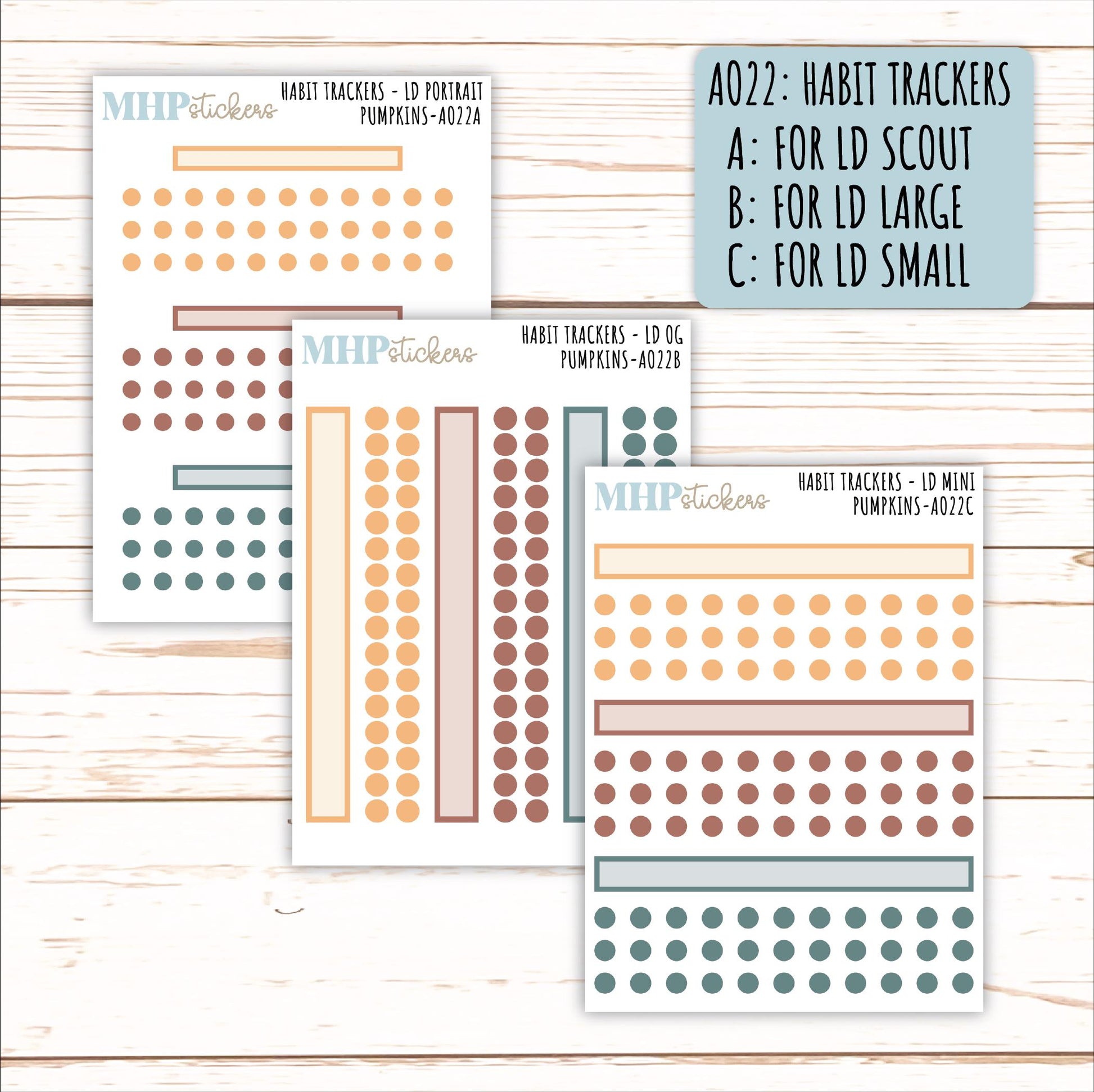 ADD-Ons for Monthly Kits "Pumpkins" || AO