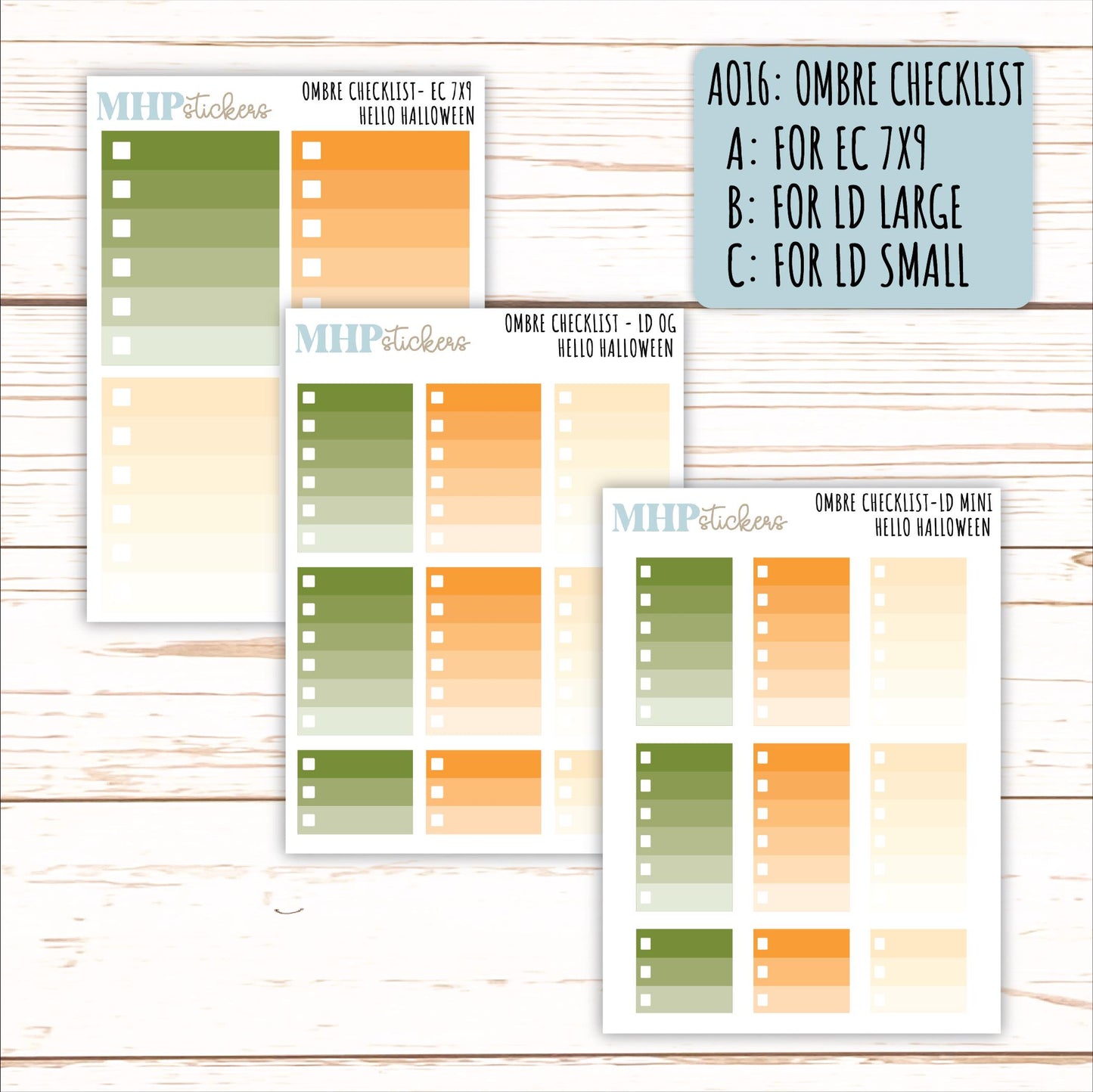 ADD-Ons for Monthly Kits "Hello Halloween" || AO