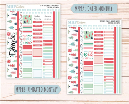 DECEMBER 2025 Stickers for The Rose Small Laurel Denise Planner (Formerly Mini Project Planner) "Christmas Cheer" || MPP