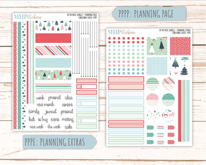 DECEMBER Stickers for the large Laurel Denise Rose Planner (Formerly Project Planner) "Christmas Cheer" || PP