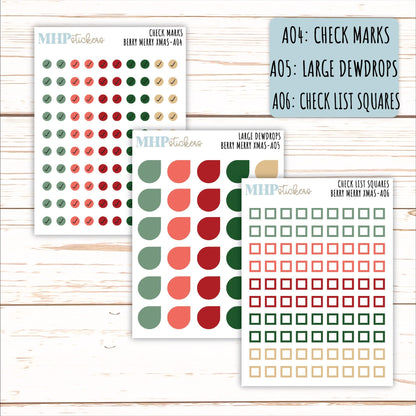 ADD-Ons for Monthly Kits "Berry Merry Xmas" || AO