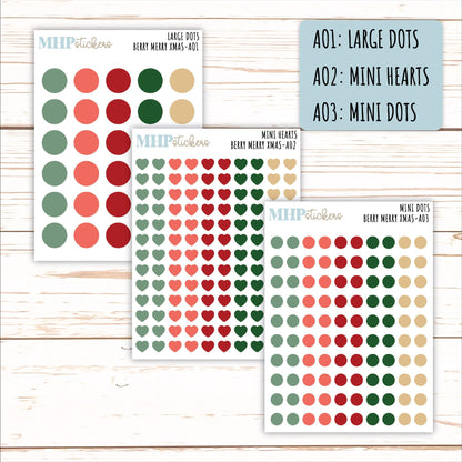 ADD-Ons for Monthly Kits "Berry Merry Xmas" || AO