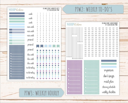 JANUARY 2026 Stickers for the Large Scout Planner (formerly Portrait Planner). For Laurel Denise Planners "It's Cold Outside" ||PT