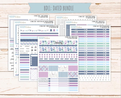 JANUARY 2026 Stickers for the Small Scout Planner. For Laurel Denise Planners. "It's Cold Outside" ||SS