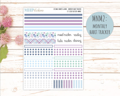 JANUARY 20265 Stickers for Small Nancy & Anne Laurel Denise Planners. (Formerly Mini Planner) "It's Cold Outside" || MN