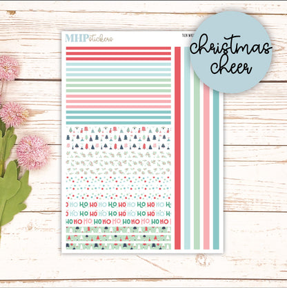 Thin Washi for Laurel Denise Planners. Planner Stickers DECEMBER '25 || LD406