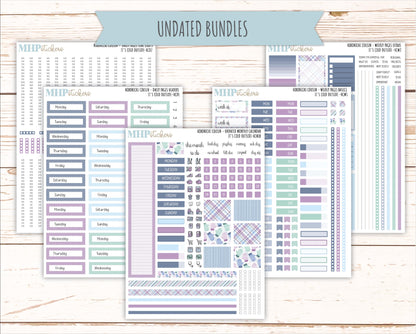 JANUARY 2026 Stickers for Hobonichi Cousin. A5 Planners "It's Cold Outside" || HCFC