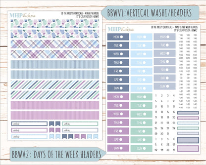 JANUARY 2026 Stickers for the Mae & Kristy Laurel Denise Planners (Book Bound Planner) "It's Cold Outside" || BB