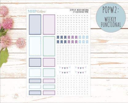 JANUARY 2026 Stickers for The Jo, Laurel Denise Planner (Formerly Pop-Up Planner) "It's Cold Outside" || POP