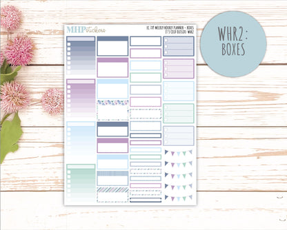 JANUARY Weekly Hourly Planning Kits for 7x9 Erin Condren Planners. 2026 Collection "It's Cold Outside" || ECWHR