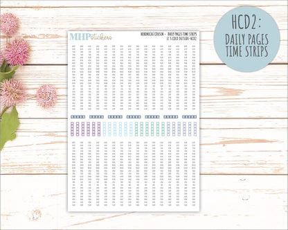 JANUARY 2026 Stickers for Hobonichi Cousin. A5 Planners "It's Cold Outside" || HCFC