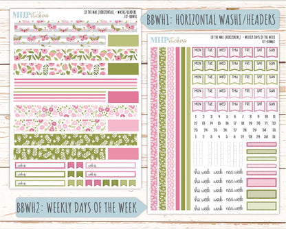 FEBRUARY 2026 Stickers for the Mae & Kristy Laurel Denise Planners (Book Bound Planner) "Fly" || BB