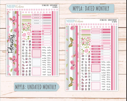 FEBRUARY 2026 Stickers for The Small Rose Laurel Denise Planner (Formerly Mini Project Planner) "Fly" || MPP