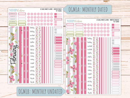 FEBRUARY 2026 Stickers for Large Nancy & Anne Planners (Formerly Original Size). For Laurel Denise Planners. "Fly" || OG