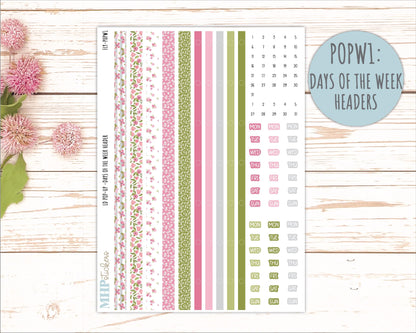 FEBRUARY 2026 Stickers for The Jo, Laurel Denise Planner (Formerly Pop-Up Planner) "Fly" || POP