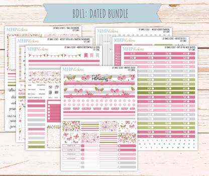 FEBRUARY 2026 Stickers for the Small Scout Planner. For Laurel Denise Planners. "Fly" ||SS