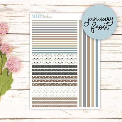 Thin Washi for Laurel Denise Planners. Planner Stickers JANUARY '26 || LD406