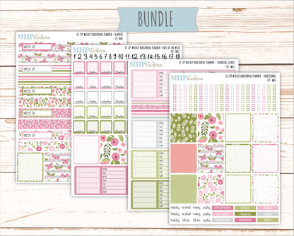 FEBRUARY Weekly Horizontal Planning Kit for 7x9 Erin Condren Planners. 2026 Collection "Fly" || ECWH