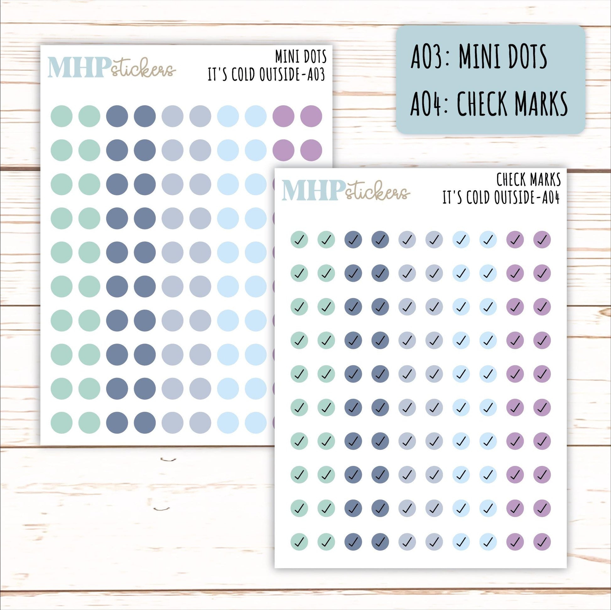 ADD-On's for Monthly Kits "It's Cold Outside" || AO-ICO