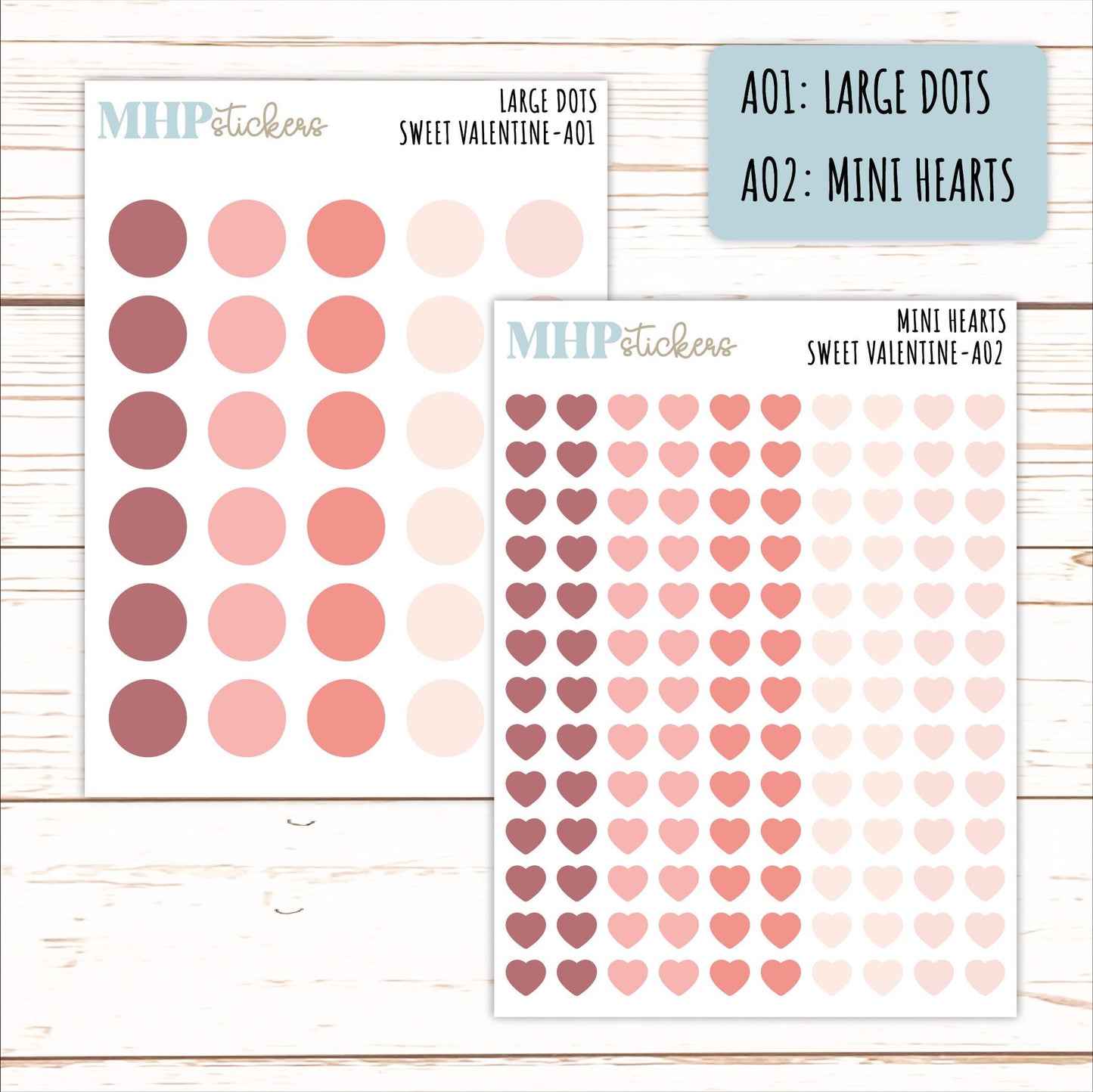 ADD-On's for Monthly Kits "Sweet Valentine" || AO-SV