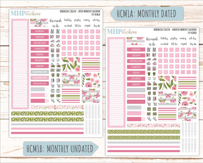 FEBRUARY 2026 Stickers for Hobonichi Cousin. A5 Planners "Fly" || HCFC