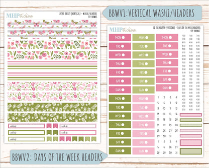 FEBRUARY 2026 Stickers for the Mae & Kristy Laurel Denise Planners (Book Bound Planner) "Fly" || BB