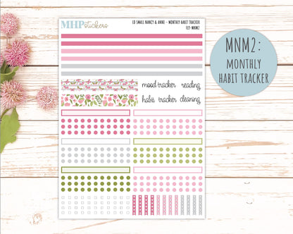 FEBRUARY 20265 Stickers for Small Nancy & Anne Laurel Denise Planners. (Formerly Mini Planner) "Fly" || MN
