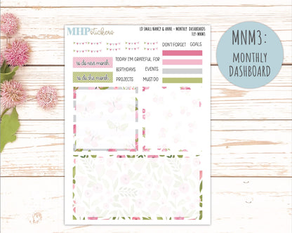 FEBRUARY 20265 Stickers for Small Nancy & Anne Laurel Denise Planners. (Formerly Mini Planner) "Fly" || MN