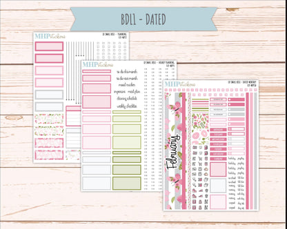 FEBRUARY 2026 Stickers for The Small Rose Laurel Denise Planner (Formerly Mini Project Planner) "Fly" || MPP