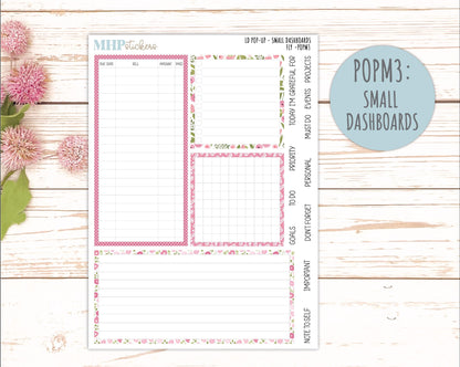 FEBRUARY 2026 Stickers for The Jo, Laurel Denise Planner (Formerly Pop-Up Planner) "Fly" || POP