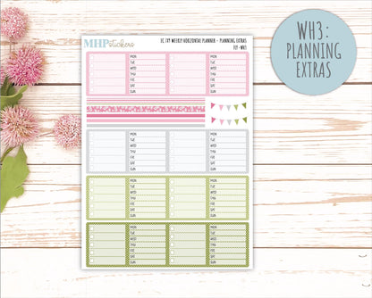 FEBRUARY Weekly Horizontal Planning Kit for 7x9 Erin Condren Planners. 2026 Collection "Fly" || ECWH