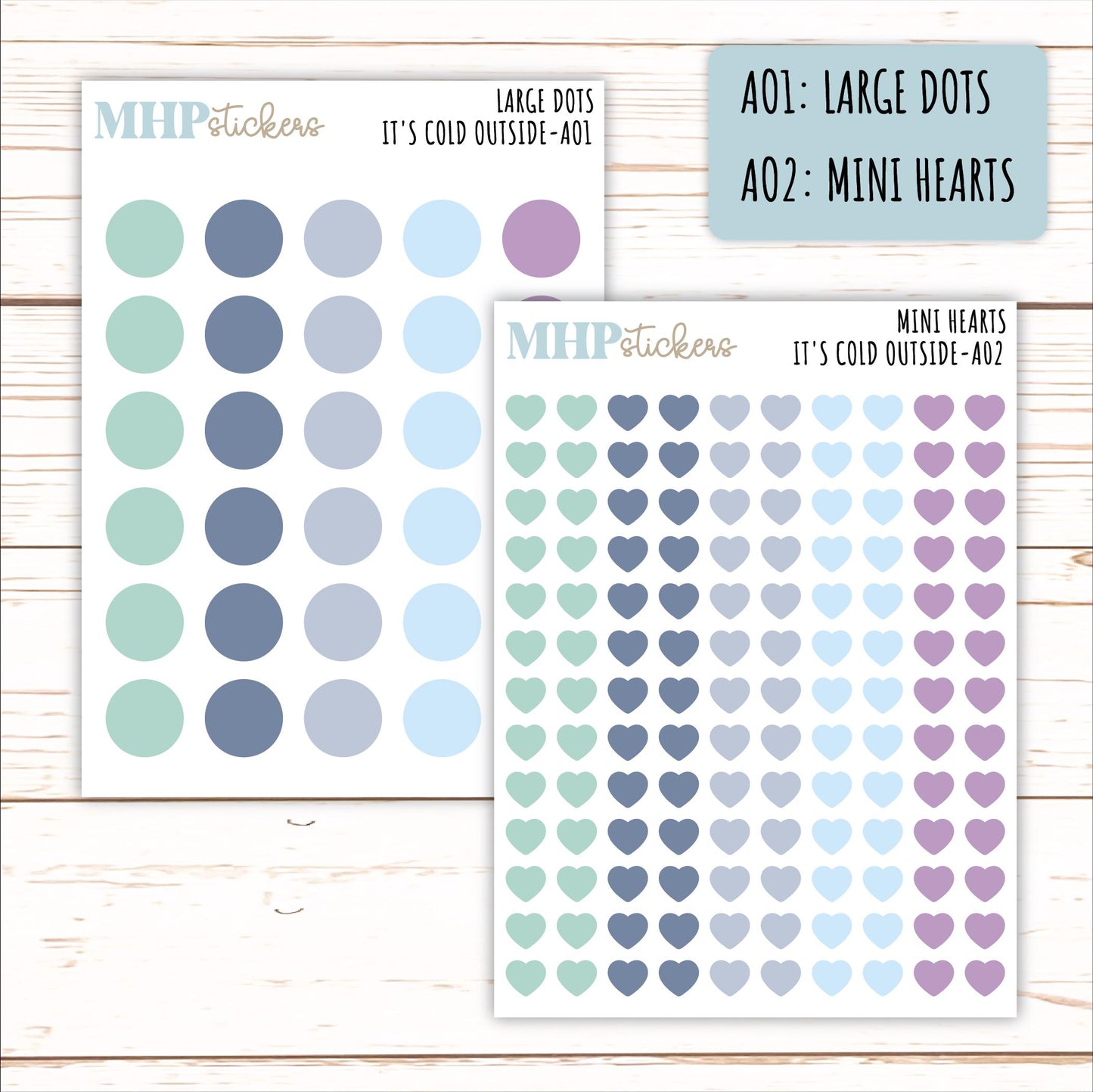 ADD-On's for Monthly Kits "It's Cold Outside" || AO-ICO