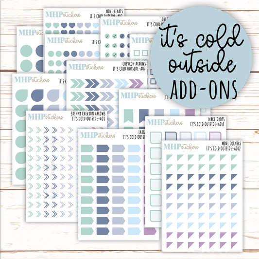 ADD-On's for Monthly Kits "It's Cold Outside" || AO-ICO