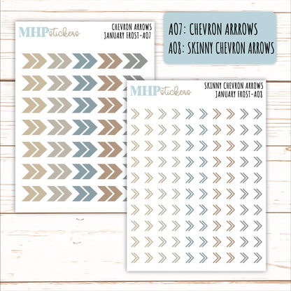 ADD-On's for Monthly Kits "January Frost" || AO-JF