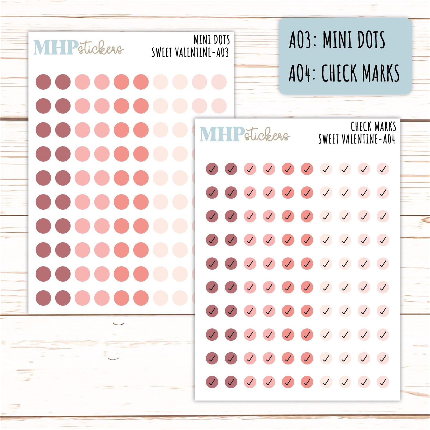 ADD-On's for Monthly Kits "Sweet Valentine" || AO-SV