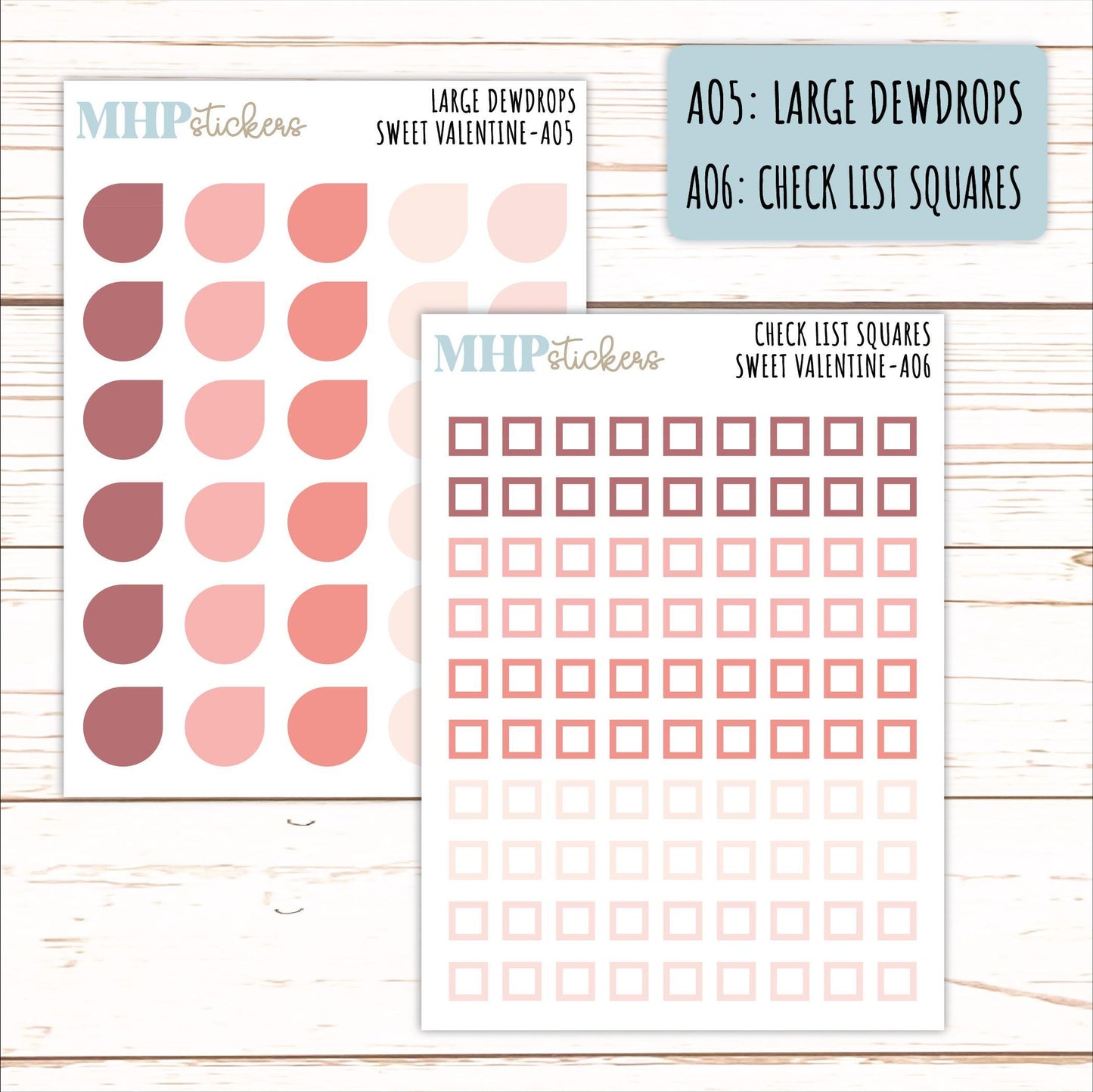 ADD-On's for Monthly Kits "Sweet Valentine" || AO-SV