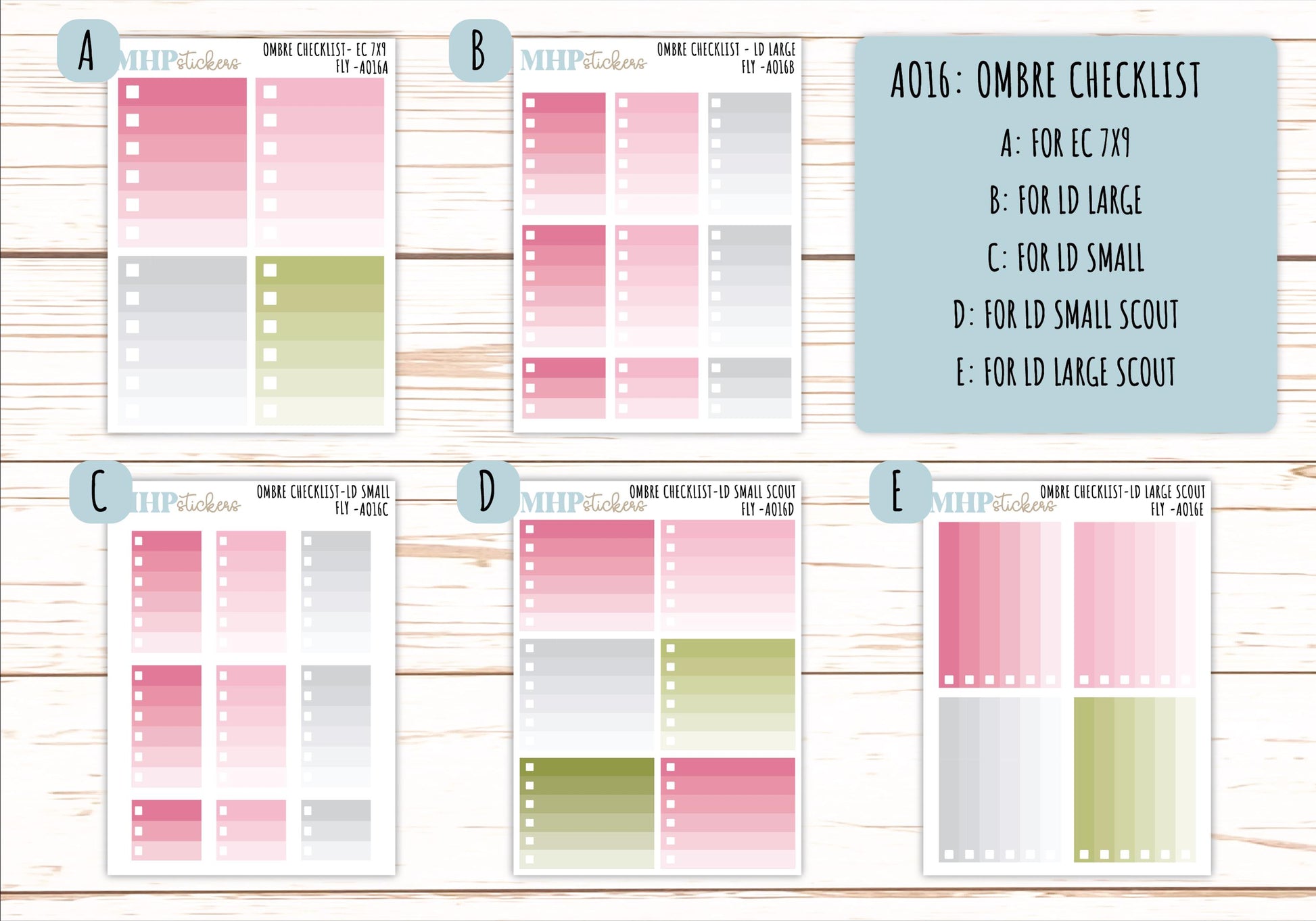 Basic Labels & Habit Trackers. ADD-On's for Monthly Kits "Fly" || AOBL