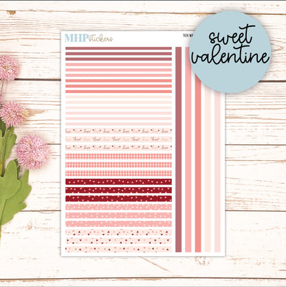 Thin Washi for Laurel Denise Planners. Planner Stickers FEBRUARY '26 || LD406