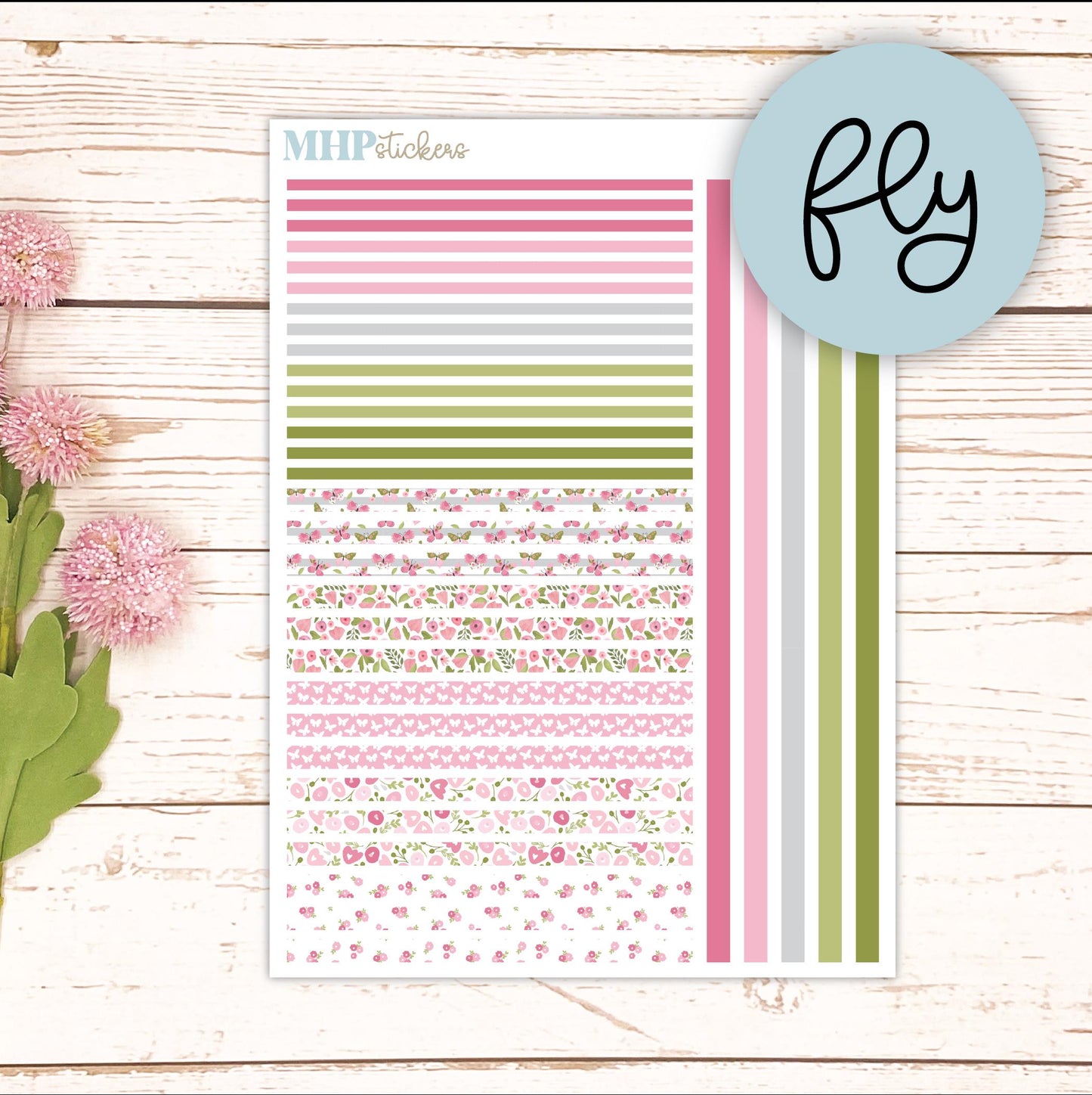 Thin Washi for Laurel Denise Planners. Planner Stickers FEBRUARY '26 || LD406