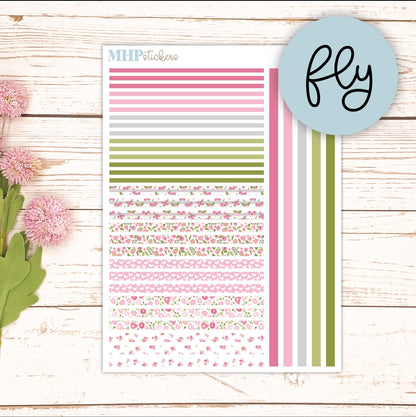 Thin Washi for Laurel Denise Planners. Planner Stickers FEBRUARY '26 || LD406