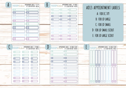 Basic Labels & Habit Trackers. ADD-Ons for Monthly Kits "It's cold Outside" || AOICO