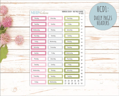 FEBRUARY 2026 Stickers for Hobonichi Cousin. A5 Planners "Fly" || HCFC