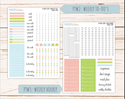 MARCH 2026 Stickers for the Large Scout Planner (formerly Portrait Planner). For Laurel Denise Planners "Spring" ||PT