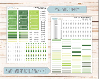 MARCH 2026 Stickers for the Small Scout Planner. For Laurel Denise Planners. "Lucky Shamrock" ||SS