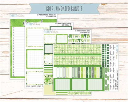 MARCH Monthly Kit for 7x9 Erin Condren Planners. 2026 Collection "Lucky Shamrock" || ECM
